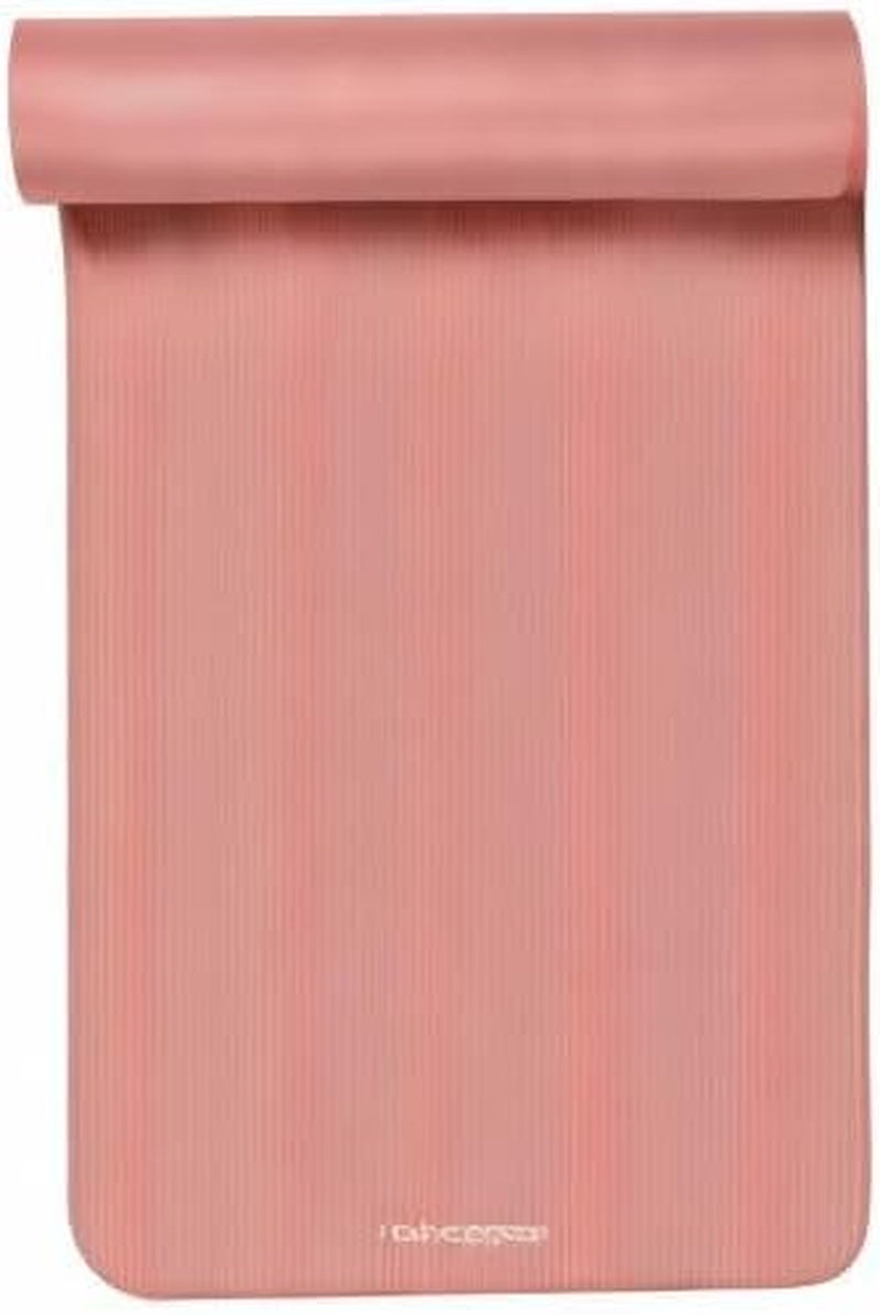 Solana Yoga Mat Thick 1/2In Non-Slip Workout Mat with Nylon Strap - 72X24In Exercise Mat for Pilates